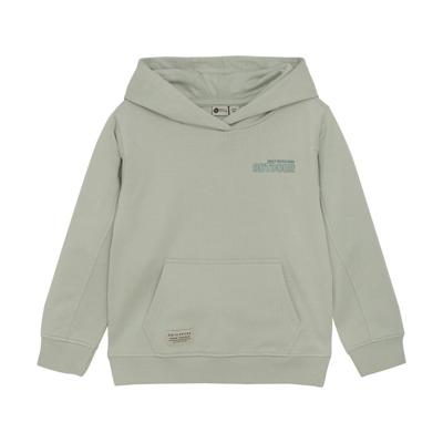 Daily7 winter hoodie jongens - groen - backprint