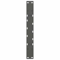 Salontafelpoten 2 st A-vormig 70x(42-43) cm staal antraciet - thumbnail