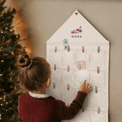 Stoffen Adventskalender maken Stoffen Adventskalender maken