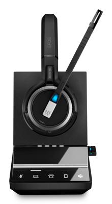 EPOS IMPACT SDW 5066T On Ear headset Draadloos, DECT Stereo Zwart Noise Cancelling, Ruisonderdrukking (microfoon) Telefoon EPOS IMPACT SDW 5066T On Ear headset Draadloos, DECT Stereo Zwart Noise Cancelling, Ruisonderdrukking (microfoon) Telefoon