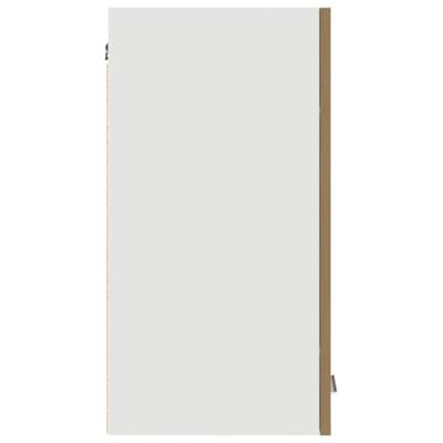 Keukenwandkast 60x31x60 cm spaanplaat ambachtelijk eikenkleurig