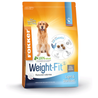 Fokker Weight-Fit Light & Sterilised hondenvoer 2 x 2,5 kg - thumbnail