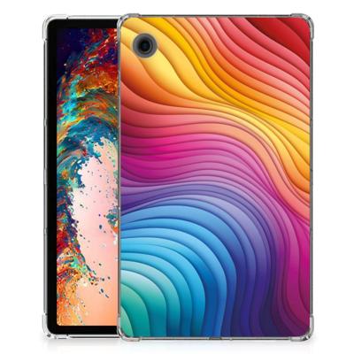Back Cover voor Samsung Galaxy Tab A9 Regenboog Back Cover voor Samsung Galaxy Tab A9 Regenboog