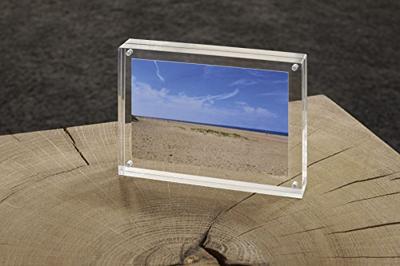 MAUL fotolijst acryl 11.5x9x2.4cm magnetisch verbonden op de hoeken