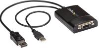 Adapter DisplayPort naar DVI Startech DP2DVID2 Zwart - thumbnail