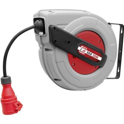 Holzmann Maschinen EKR20M_400V Kabelhaspel 20 m Zwart