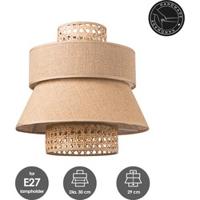 Light depot - lampenkap Cane weave - nature -Outlet - thumbnail