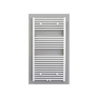 Radiator Sanicare Middenaansluiting Recht 622 Watt Inclusief Ophanging 120x60 cm Chroom - thumbnail