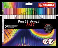 Brushstift stabilo pen 68/30 arty ass set 30st | 6 stuks - thumbnail