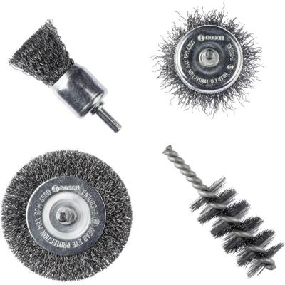 Bosch Accessories 4-delige Staalborstelset 4-delig Staalborstelset 2609256553 1 set(s)