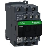 Schneider Electric LC1D18BD Contactor 1x NO, 1x NC 7.5 kW met overspanningsbescherming 1 stuk(s) - thumbnail