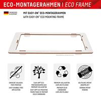 Displex Privacy Glass FC voor Samsung Galaxy S22+/S2, hard pantserglas (10H), ecologisch montageframe, krasbestendig gehard glas, high-tech anti-vingerafdrukcoating, Case Friendly3+ - thumbnail