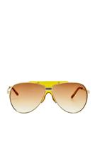 The Attico zonnebril Amelia ATTICO78C4SUN yellow gold/light gold - thumbnail