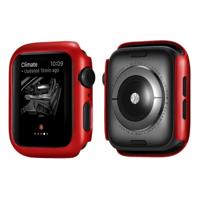 PC brandstof injectie bescherming shell voor Apple Watch Series 4 40mm (rood) - thumbnail