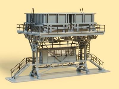 Auhagen 11416 H0 Grote kolenbevoorradingstoren