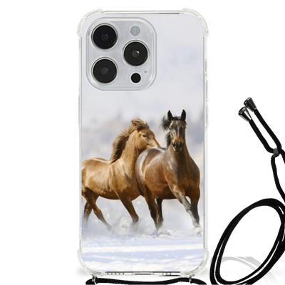 iPhone 14 Pro Max Case Anti-shock Paarden iPhone 14 Pro Max Case Anti-shock Paarden