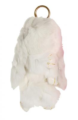 Lg-imports Sleutelhanger Konijn 18 Cm Pluche Wit