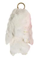 Lg-imports Sleutelhanger Konijn 18 Cm Pluche Wit - thumbnail