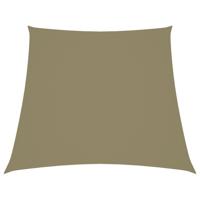 VidaXL Zonnezeil trapezium 3/5x4 m oxford stof beige - thumbnail