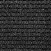 VidaXL Balkonscherm hdpe 75x400 cm antraciet - thumbnail