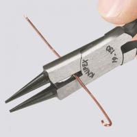 Knipex Rondbuigtang met zijsnider zwart geatramenteerd 130 mm - 1901130 - thumbnail