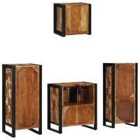 Badkamermeubelset met plank 4 pcs Multikleur 40 x 35 x 90 cm - thumbnail