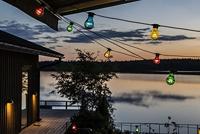 KonstSmide Partylight lichtsnoer met 20 gekleurde lampjes - 2379-500 - thumbnail