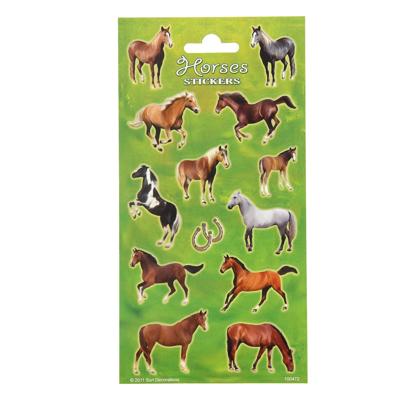 Paarden Stickervel Doos 10 Stuks