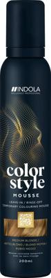 Indola Profession Color Style Mousse Medium Blonde 200ml