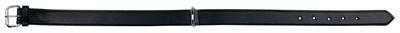 TRIXIE HALSBAND HOND ACTIVE LEER ZWART 52-63X3 CM