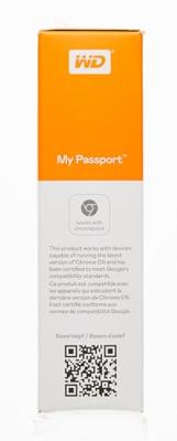 WD My Passport 4 TB Externe harde schijf (2,5 inch) USB-A 3.2 Gen 1 Rood WDBPKJ0040BRD-WESN - thumbnail