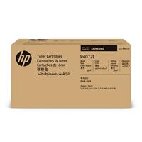 Samsung CLT-P4072C zwarte/cyaan/magenta/gele tonercartridges, 4-pack - thumbnail