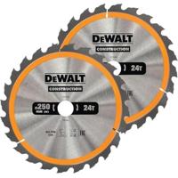 DeWALT DT1963 Cirkelzaagbladen Set 250mm (2X 24T 1X 48T) - thumbnail