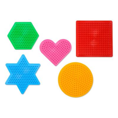 SES strijkkralen bordjes 5st.