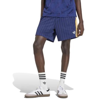 adidas Real Madrid Originals Trainingsbroekje Donkerblauw Wit Goud adidas Real Madrid Originals Trainingsbroekje Donkerblauw Wit Goud