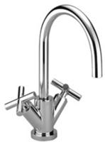 Dornbracht Tara. 1-gats wastafelmengkraan met afvoergarnituur Chroom - thumbnail