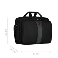 Wenger Legacy 17 Laptoptas Geschikt voor max. (laptop): 43,2 cm (17) Zwart - thumbnail