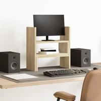VidaXL Bureau organiser 40x17x41 cm bewerkt hout sonoma eikenkleurig - thumbnail