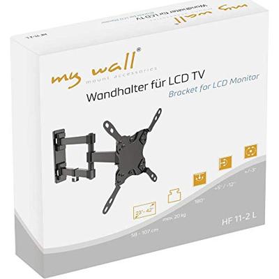 My Wall HF 11-2 L TV-beugel 58,4 cm (23) - 106,7 cm (42) Kantelbaar en zwenkbaar