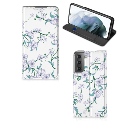 Samsung Galaxy S21 FE Uniek Smart Cover Blossom White Samsung Galaxy S21 FE Uniek Smart Cover Blossom White