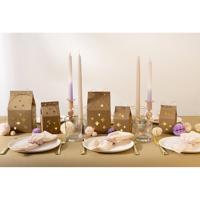 Giftbox Folia Star kraft set à 6 stuks - thumbnail