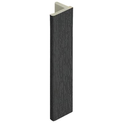 Eindprofiel 10 mm Zwartgrijs - Keralit (2836)