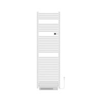 Elektrische Handdoekradiator BWS Dusk 184x54x13.3 cm 2000W Met Blower en Digitale Programmeerbare Thermostaat Glans Wit - thumbnail