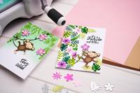 Sizzix • clear stamp set stay wild 18pcs - thumbnail