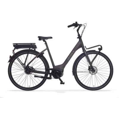 Cortina E-Common Damesfiets Bosch Active Line Plus 28 inch Demitasse Matt DB7 Belt