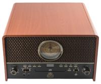 GPO Chesterton 5 In 1 Vintage Entertainment System Turntable USBRecording Wooden - thumbnail
