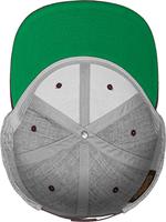 Flexfit FX6089MT Classic Snapback 2-Tone - Heather Grey/Maroon - One Size - thumbnail