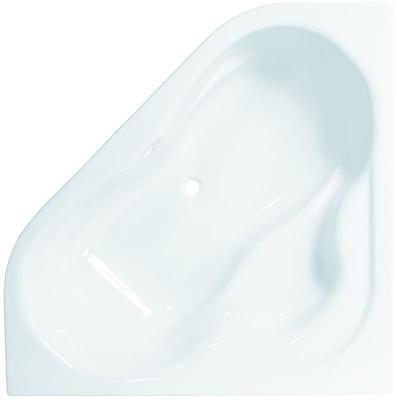 Hoekbad Sali 140X140X41 cm Wit Wisa