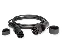 ROLINE Auto oplaadkabel Type2, 3-fase, 480VAC (3P+N+E), 16 A, 11 kW, 5 m - thumbnail
