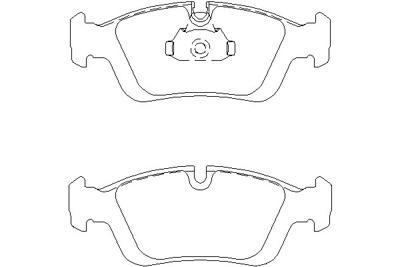 Remblokken set 2328702